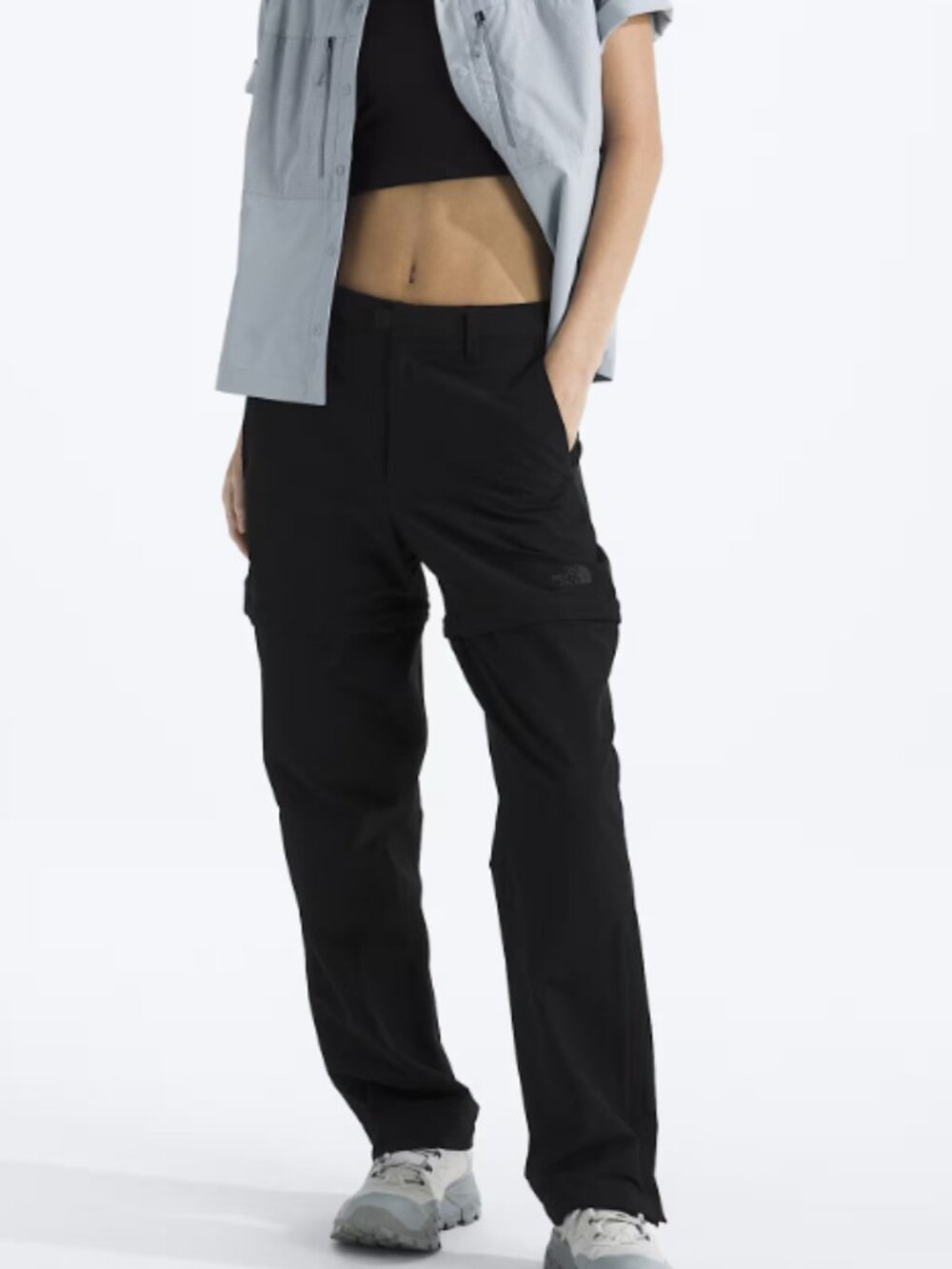 The North Face Women's Basin Convertible Pants 2 In 1 Size 8 Regular NF0A8FBTJK3